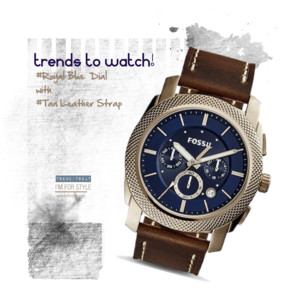 Trends, style for men, watch trends, fossil, watches