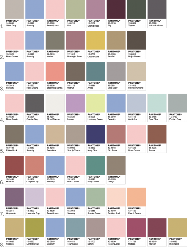 colors 2016, pantone, style, mens style, inspiration, color inspiration, color pairing