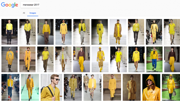 yellow, menswear 2017, men style, imforstyle, trends,